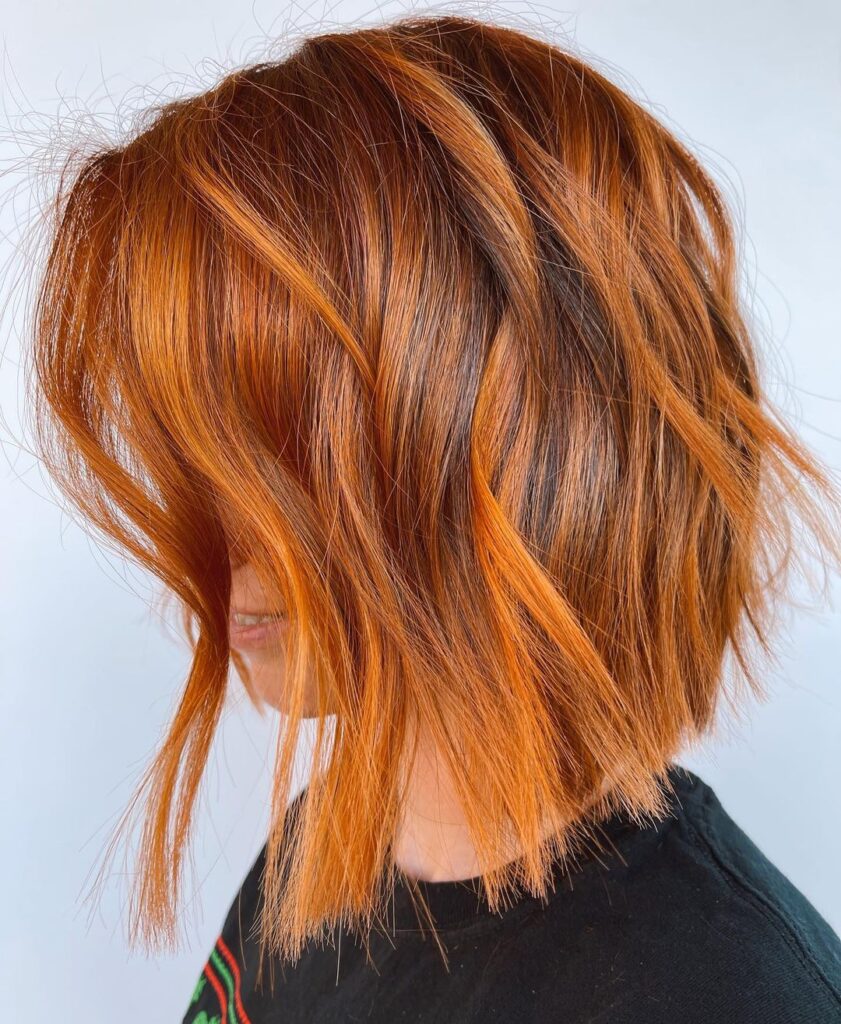 Molten Copper Hair Color