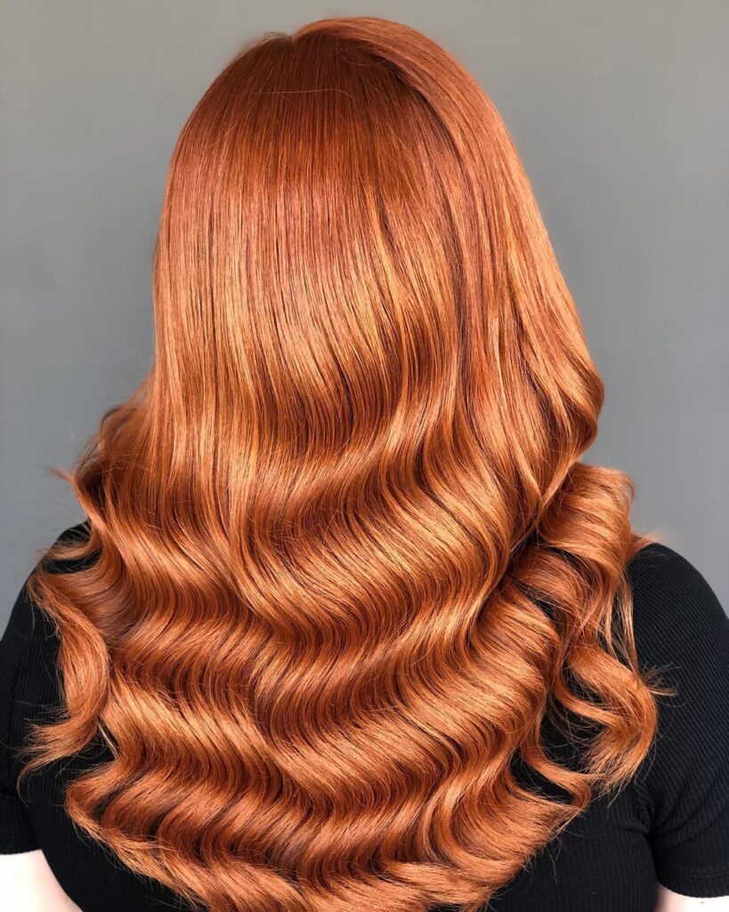 Natural Copper Hair Color