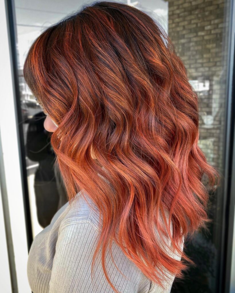 Dark Orange Hair Color